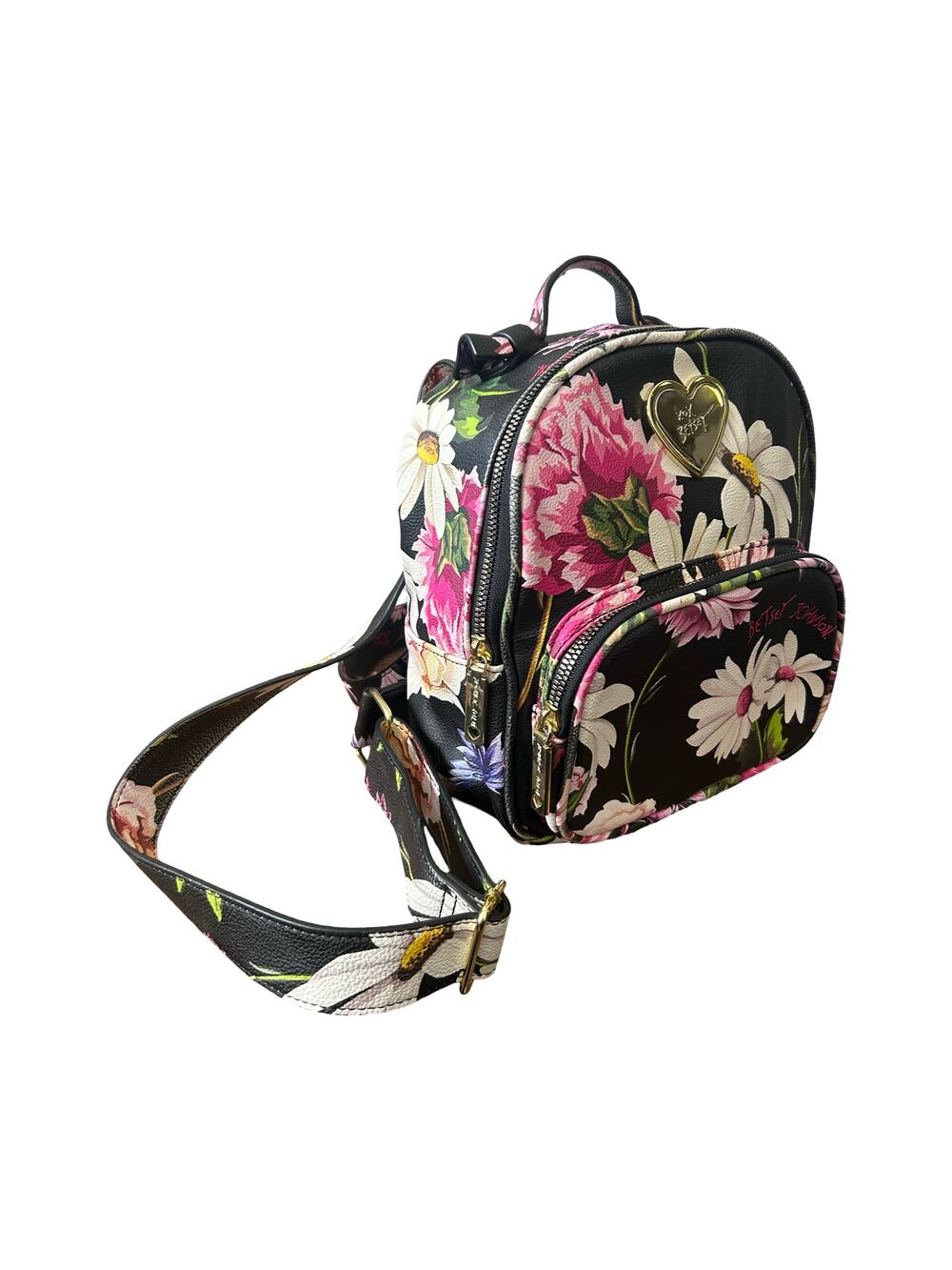 Betsey Johnson Floral Mini Backpack